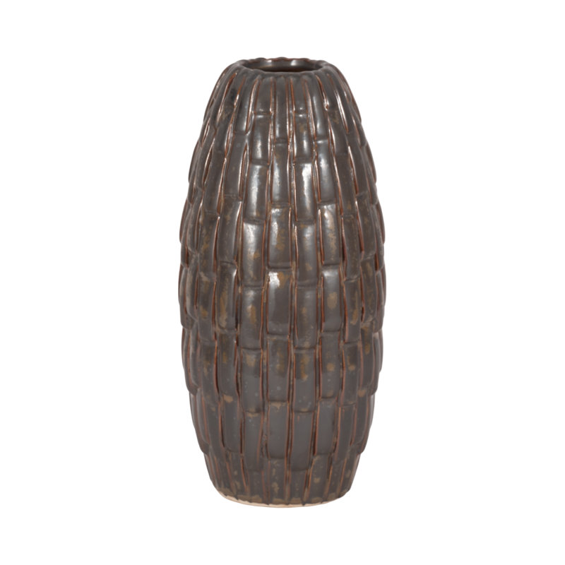 Vase Afia, H 12 po x l 6 po x P 6 po