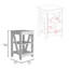 Table de chevet de style contemporain-2074205065