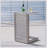 CAPE CORAL ALU C-Shaped Outdoor Side Table, Durable And Stylish For Patio Or Poolside Use-843224316