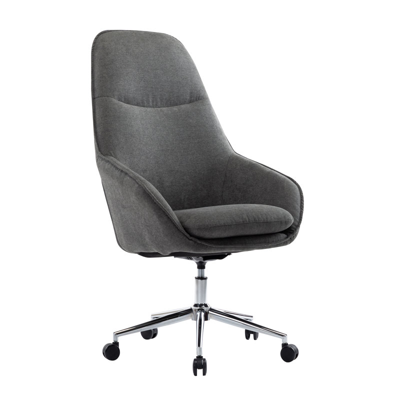 Fauteuil de bureau Calzada, Gris foncé