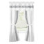 Ensemble de rideau de fenêtre semi-transparent en polyester 5 pièces Woven Trends Estebana-1176194910-1176194906