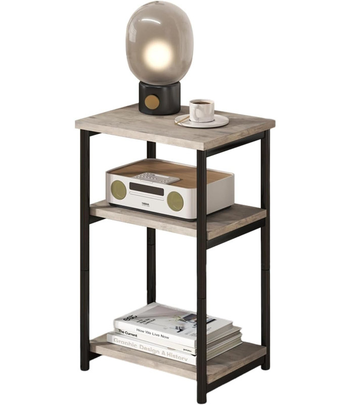 End Table, Grey