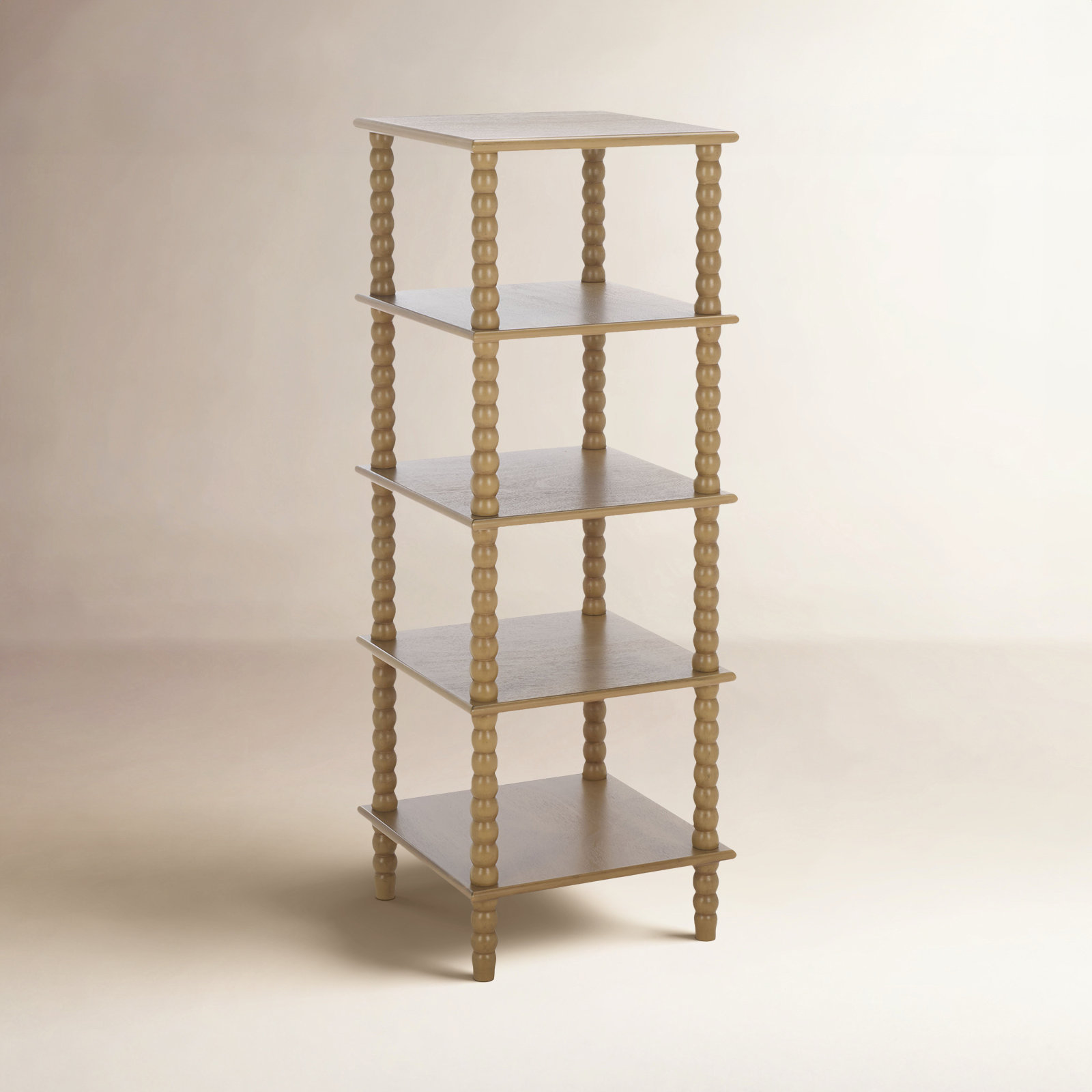 Netta 16" Bookcase, Desert Brown