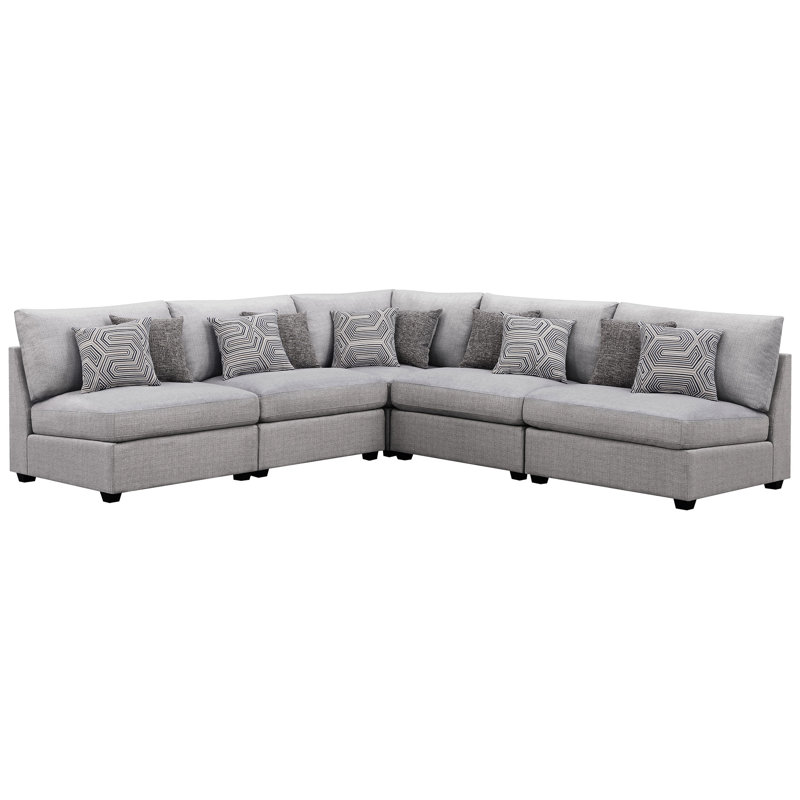 Europa Upholstered L-Shaped Sectional
