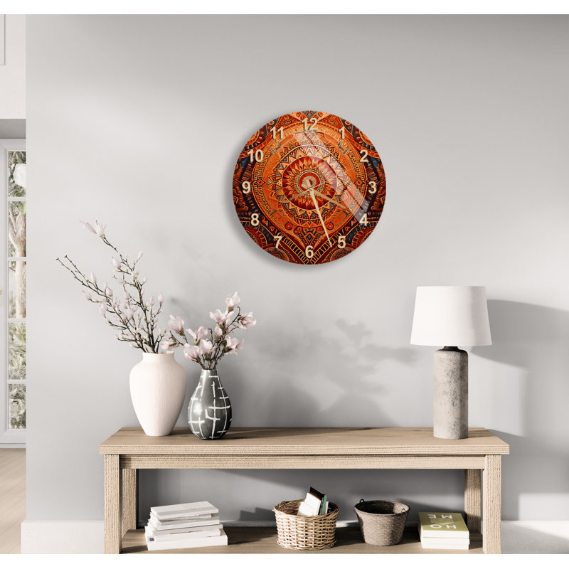 Horloge murale bohémienne, Doré