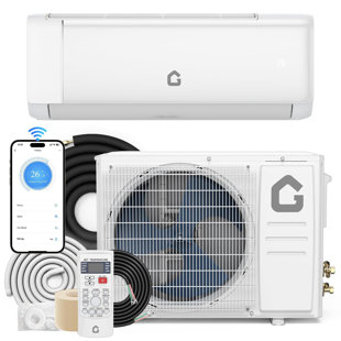 24000BTU  Mini Split Air Conditione/Heating System, 230V, SEER 21, For Rooms Up To 1500Sq. Ft