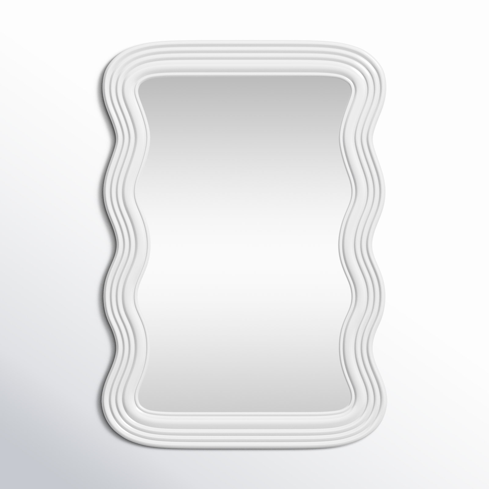 Axinia Accent Mirror, White