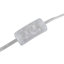 Lampe de table haute 28 po avec abat-jour en tissu Rosline-543651145