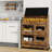 Potato And Onion Storage Bin With Wheels