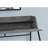 Computer Desk, Home Office, Laptop, Storage Shelves, 48"L, Work, Grey Stone Look Laminate, Black Metal, Contemporary-494186516