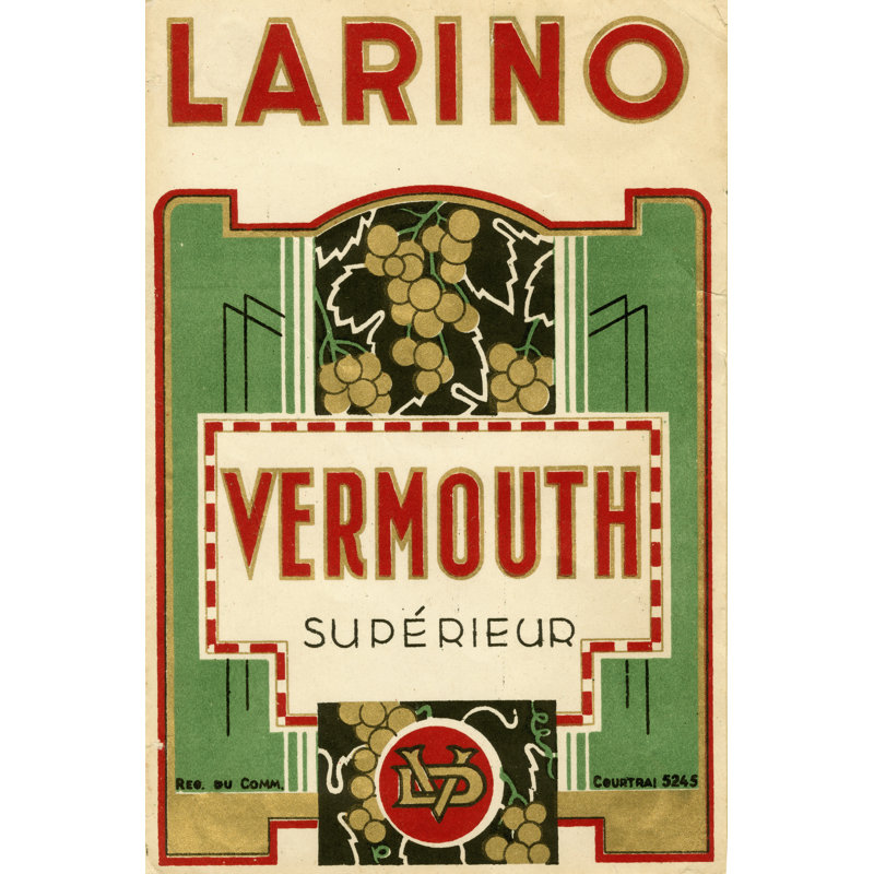 Larino Vermouth - Wrapped Canvas Print, 30cm H x 20cm W x 3.8cm D