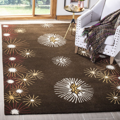 Candelo Soho Hand Tufted Wool Floral Rug