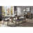 ACME Raphaela Dining Table, Weathered Cherry Finish