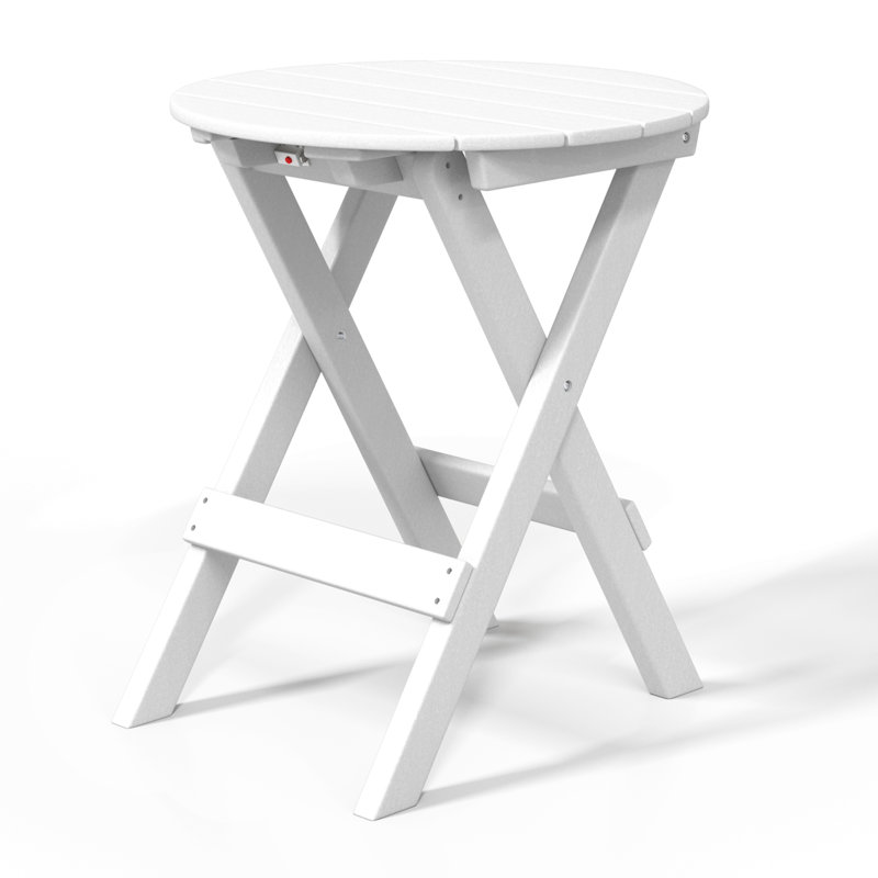 Table de salle à manger ronde, Blanc