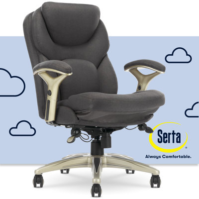 Fauteuil de direction ergonomique Serta Claremont avec technologie Back in Motion et soutien lombaire