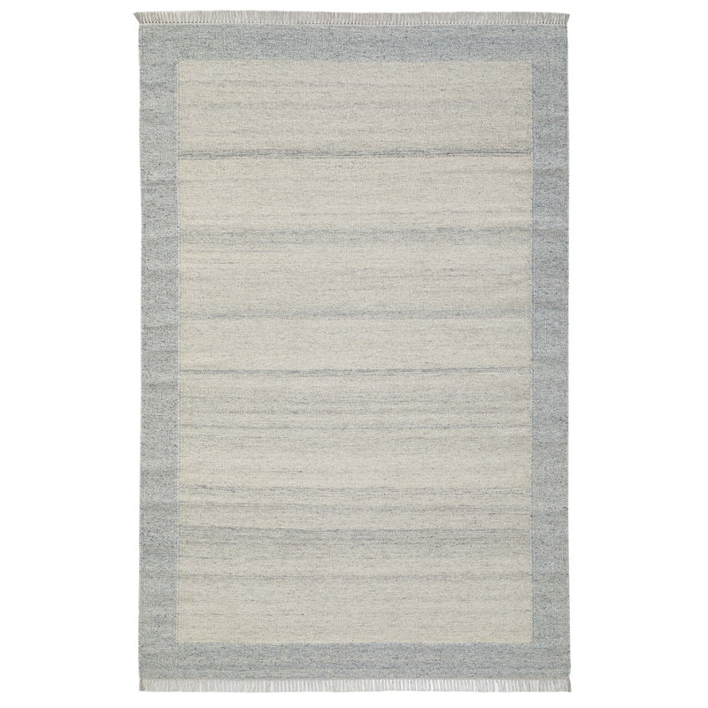Tapis d'intérieur en laine Kaylee, Rectangle de 5 pi x 8 pi