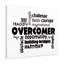 Overcomer - Wrapped Canvas Print-986365965