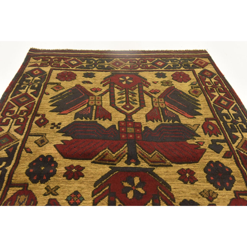 Mullin Orange Rug