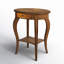 Jeanette Nouveau Oval Side Table-580829596