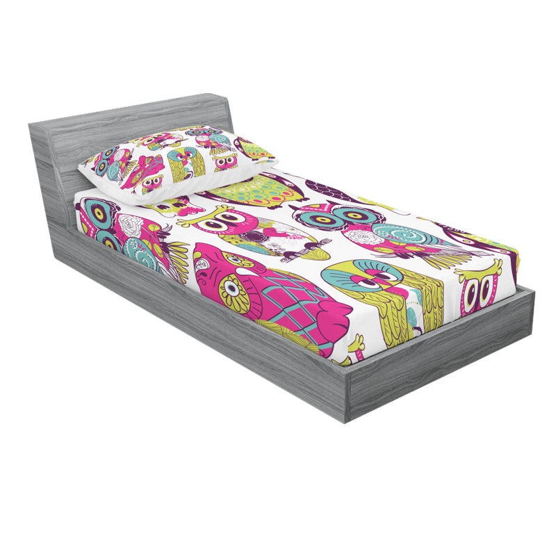 Microfiber Sheet Set, Twin XL Sheet Set with Fitted Sheet