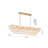 Modern 16 Light Gold Crystal Rectangular Chandelier-1893584778