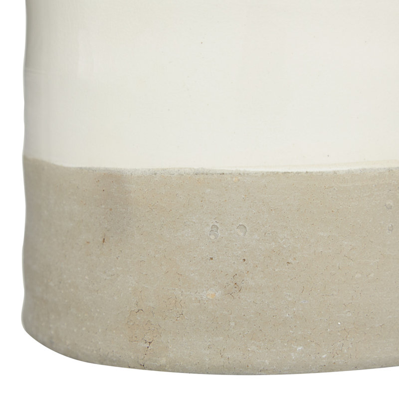 Ceramic Decorative Vase, 14" H x 5" W x 5" D