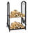 17.8'' W Metal Log Rack
