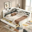 Lit plateforme en bois avec tête de lit-2117022573-2117022572