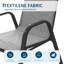 Ensemble de 6 chaises de patio pour l'extérieur, empilables en tissu Textilene-121480756