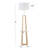 Whitacre 68" Gold Floor Lamp