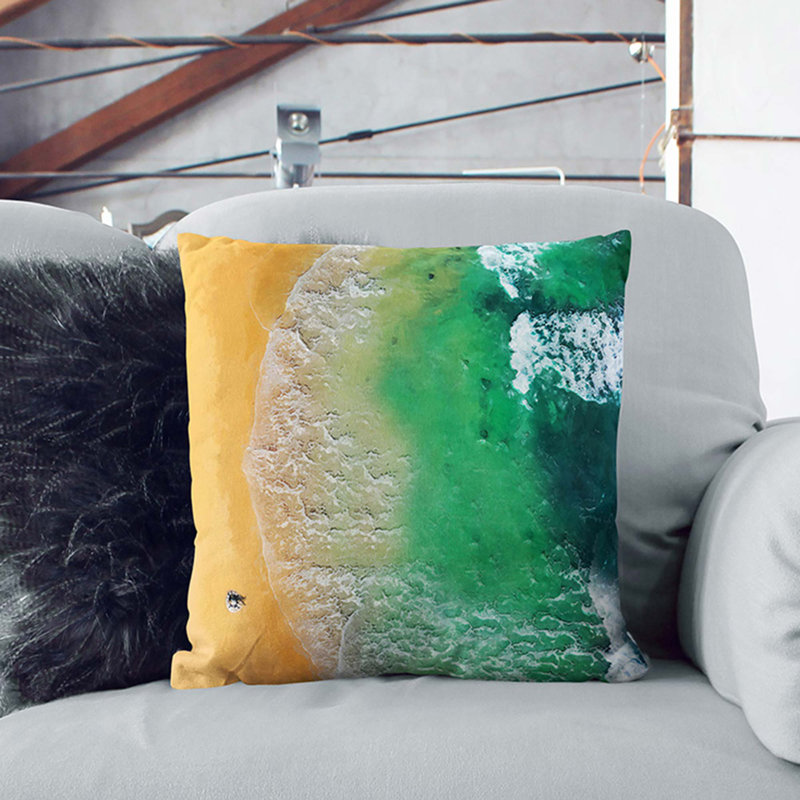 Square Cushion, 40cm H x 40cm W x 15cm D