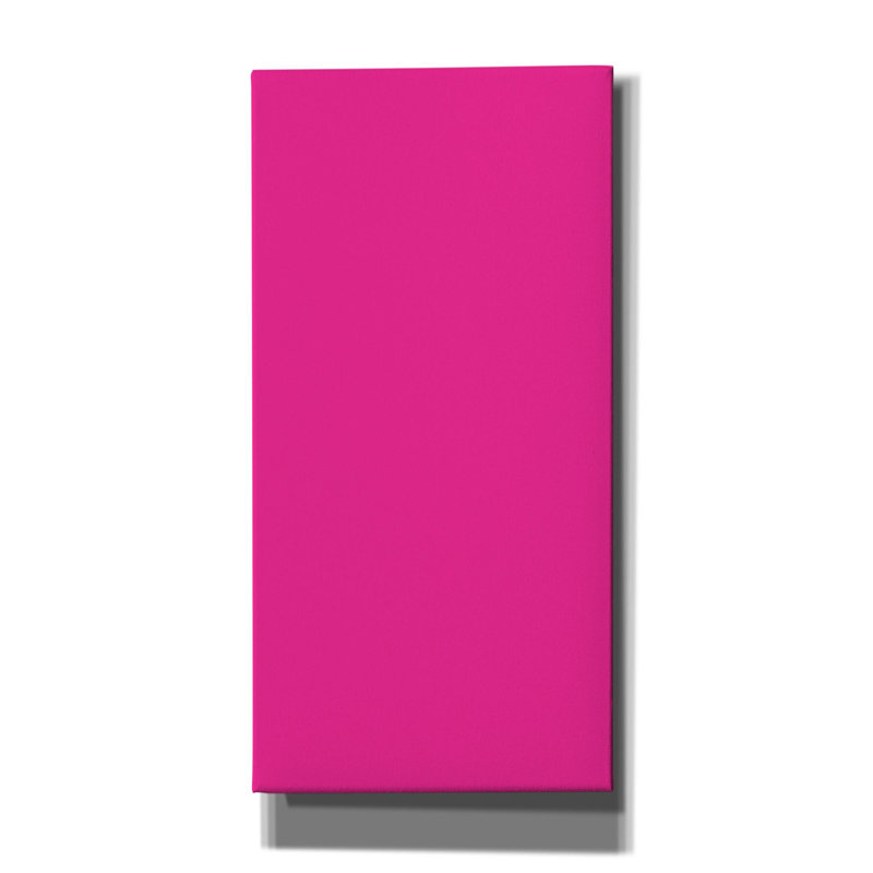 Toile tendue Group Artist, idéale pour la peinture acrylique, H 60 po x l 30 po, Rose