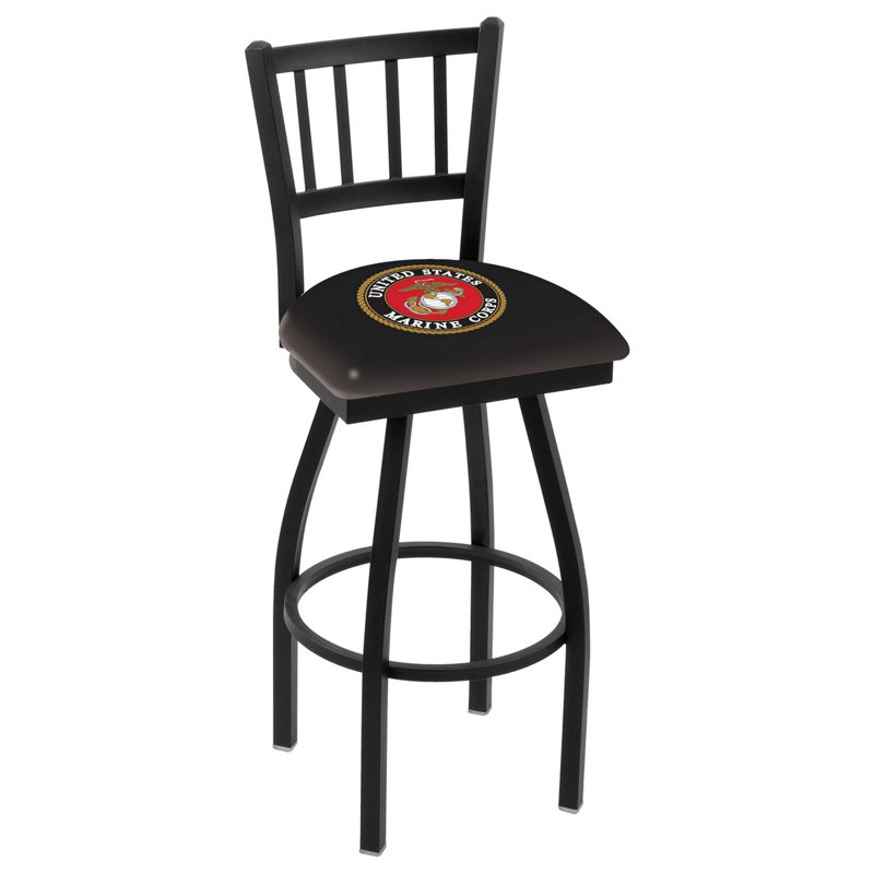 Tabouret de comptoir pivotant de 25 po NCAA, Corps des Marines des États-Unis, 25 po de hauteur