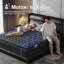 Grand matelas hybride mi-ferme 9/12 po avec lit en mousse viscoélastique gélifiée dans une boîte-978048493-978048489