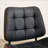 Modern Walnut-Finish Bentwood Upholstered Side Dining Chair-1381219081-1381219094