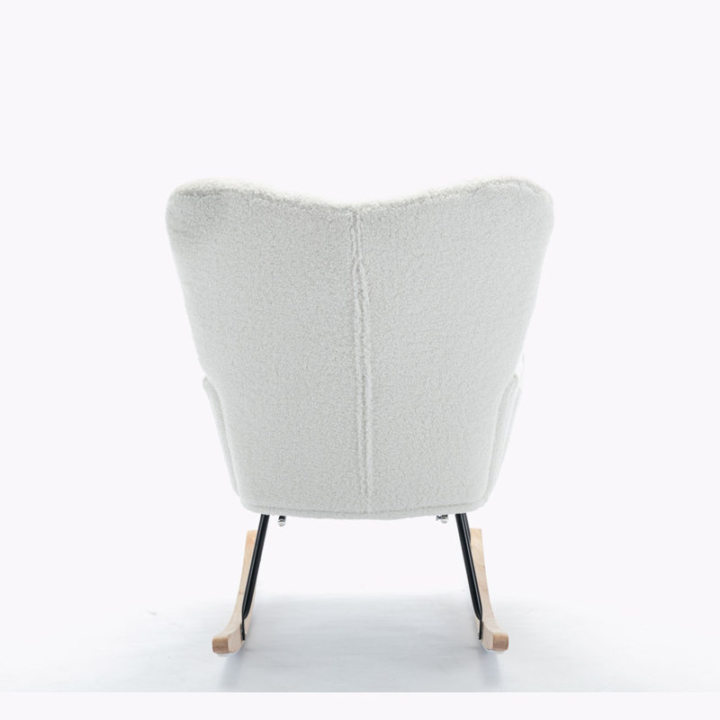 Wood+Metal Rocking Chair
