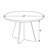 Aurelie Pedestal Round Coffee Table