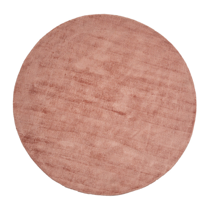 Natelege Round 115 cm x 115 cm Hand Woven Area Rug