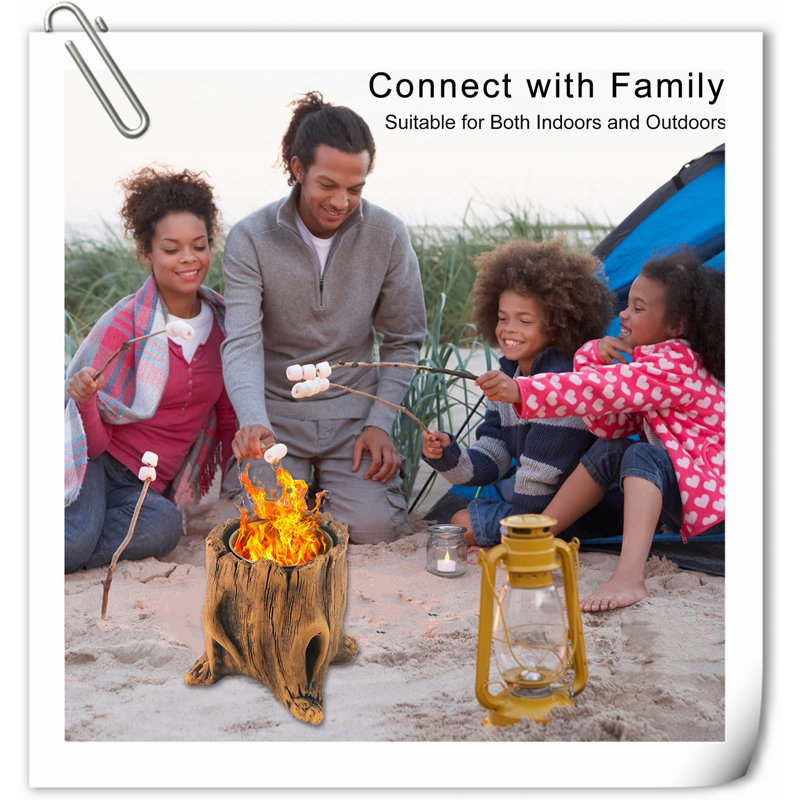 Tabletop Fire Concrete Tabletop Fireplace