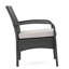 Collection de chaises longues d'extérieur Elegant - Chaises Kd de couleur grise, avec fabrication et coussins confortables pour se détendre sur la terrasse