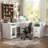 Detcho 60'' L Shaped Executive Desk with Drawers and Power Outlets-1887590805