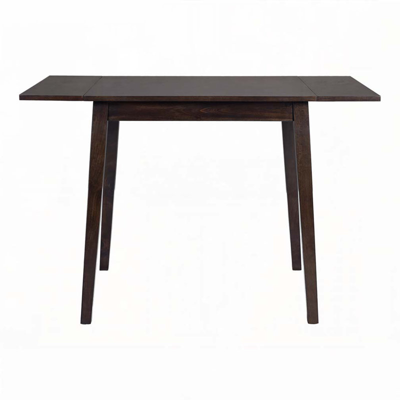 29"- 45" Extendable Dining Table for 4, Folding Kitchen Table, Espresso