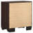 Copper Dark Cocoa 2-Drawer Rectangular Nightstand-1545015614
