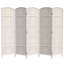 71" Tall Diamond Weave Fiber 6 Panel Room Divider-835327698-847250599