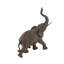 Figurine Bertaux trompette mère et bébé éléphant d'Afrique