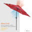 Parasol de marché éclairé 7 pi 6 po Acworth-591630929