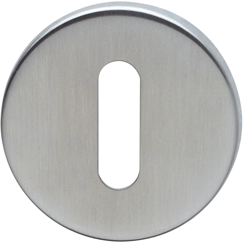 Amariz Var Lever Lock Escutcheon, Silver