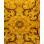Overdyed Hand-Knotted Wool Modern-Contemporary Gold Area Rug 4' 8" x 7' 4"
