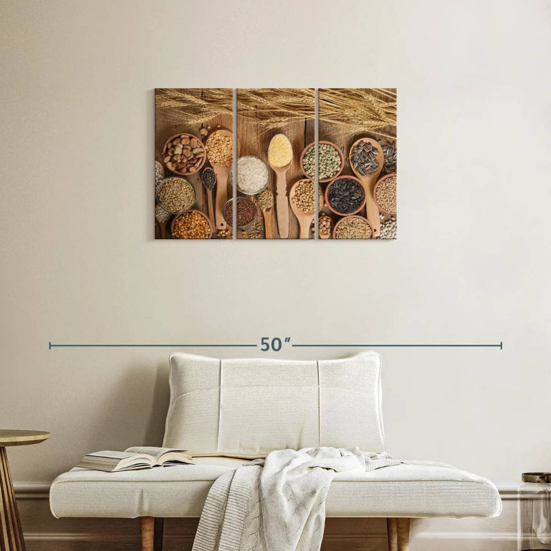 Harnek Rustic Kitchen Grains, 20" H x 33" W
