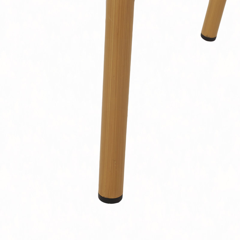 Chaises d'extérieur d'extérieur en aluminium et en bois synthétique, ensemble de 2, Rouge rouille / blanc
